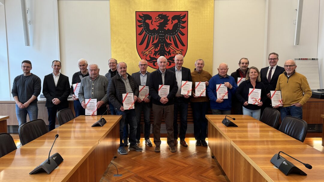 Die Feldgeschworenen der Stadt Neumarkt i.d.OPf. wurden vereidigt